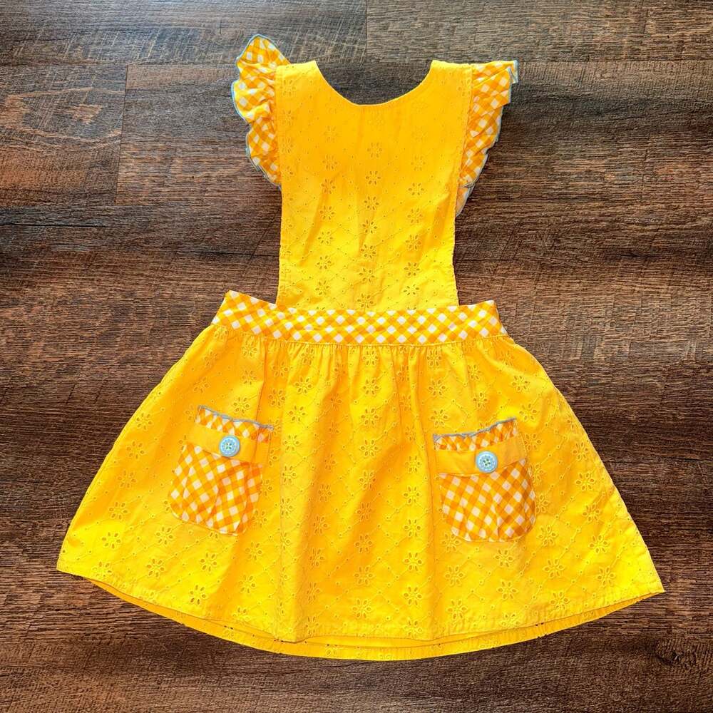 Matilda Jane Girls Apron Dress Size 4